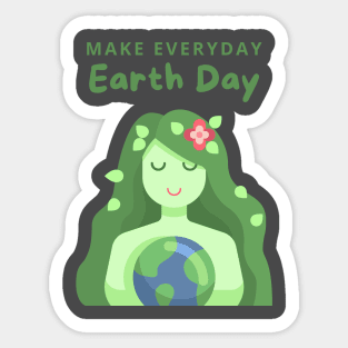 Make Everyday Earth Day Sticker